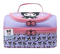 Get Trend Kuromi Sac Isotherme Repas Enfant Sacs Lunch Kawaii avec 2 Compartiments pour Boite à Gouter École Sortie Pique Nique (Multi Kuromi)