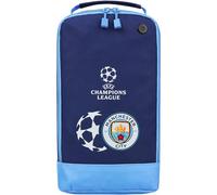 Get Trend Manchester City F.C. Sac à Chaussures Football Homme Ado Enfant Officiel Sac de Sport Voyage Accessoire Foot avec Aération 19x34x12 cm Supporter