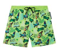 Get Trend Minecraft Maillot de Bain Garcon 7-14 Ans, Bermuda Short de Bain Ceinture Elastique Doublure Intérieure, UPF 50+, Ete Idee Cadeau (13-14 Ans, Vert/Multi Minecraft)