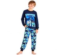 Get Trend Minecraft | Super Mario Ensembles de Pyjama Enfant Garcon | 2 Pièces avec Chemise à Manches Longues et Bas de Pyjama, Confortable et Respirant Loungewear, Gaming Merchandise
