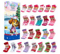 Get Trend Pat Patrouille Skye Calendrier de l'Avent 2026 à 24 Chaussettes