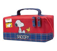 Get Trend Peanuts Snoopy TTrousse de Toilette Femme, Ado et Fille, Pochette Maquillage, Accessoire Voyage ou Salle de Bain, Idée Cadeau (Rouge Snoopy)