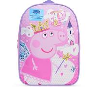 Get Trend Peppa Pig Sac à Dos Enfant Maternelle 3+ Ans Cartable Fille Garçon Sac Enfant de Crèche Déjeuner Sacs à Dos Voyage Sport (Rose Peppa Pig)