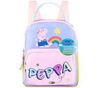 Get Trend Peppa Pig Sac à Dos Fille Tout-Petit Mode Petit Sac Voyage Maternelle avec Bretelles Réglables Cadeau Fille (Multi Peppa Pig)