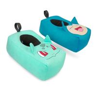 Get Trend Pokemon 3D Chaussons Enfant Garcon, Peluche Pantoufle EU 28 à 36 | Ultra Doux et Semelle Antidérapante Pantoufle Enfant, Cosy Hiver Slippers, Anime Idee Cadeau Garcon