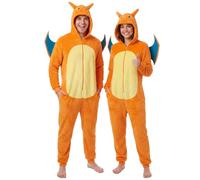 Get Trend Pokemon Combinaison Pyjama Femme et Homme à Capuche | 3D Onesie Pyjama avec Fermeture Eclair et Poche, Chaud et Doux Grenouillère Polaire, Pour Halloween ou Cosplay, Cadeau Adulte