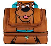 Get Trend Scooby Doo Sac Isotherme Repas Enfant, Sac Lunch Box avec Compartiment Double et Fermeture Eclair, Voyage ou Pique Nique Idee Cadeau (Brun Scooby Doo)