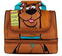 Get Trend Scooby Doo Sac Repas Isotherme Enfant Ado Adulte Lunch Box Double Compartiment École Voyage Sac Pique Nique (Marron Scooby Doo)