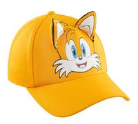 Get Trend Sonic The Hedgehog Casquette Enfant Garcon Knuckles Shadow Baseball Cap Été Chapeau Enfant à Visière Cadeau Garçon Gamer (Jaune Tails)