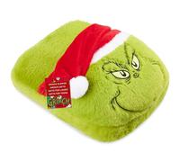 Get Trend The Grinch Chauffe Pieds Femme et Ado Adultes, Chausson Polaire Non Électrique Antidérapant, Chaufferette Pied Douce et Confortable Contre le Froid (Vert Grinch)