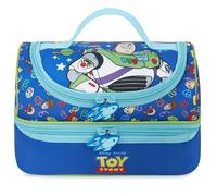 Get Trend Toy Story Sac Isotherme Repas Enfant, Double Compartiment Ecole Sac Repas Isotherme Fermeture Eclair pour Boite Repas (Bleu/Multi Buzz)