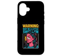 Get Well May Be A Little Swollen Cute Women Nose Surgery Coque pour iPhone 16