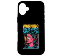 Get Well May Be A Little Swollen Cute Women Nose Surgery Coque pour iPhone 16 Plus