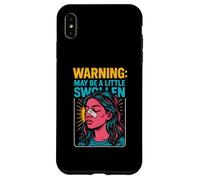 Get Well May Be A Little Swollen Cute Women Nose Surgery Coque pour iPhone XS Max