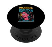 Get Well May Be A Little Swollen Cute Women Nose Surgery PopSockets PopGrip Adhésif