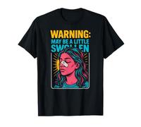Get Well May Be A Little Swollen Cute Women Nose Surgery T-Shirt