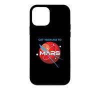 Get Your Ass to Mars/Design Amusant pour Les Amateurs de Science-Fiction Spatiale Coque pour iPhone 12 Mini