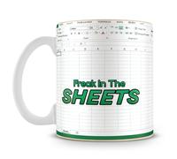 Getagift Tasse à café « Freak in The Sheets » - Cadeau pour collègues, comptabilité, patron.