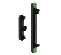 GETAJGHSD 1 Ensemble Bouton Latéral Alimentation et Volume de Remplacement pour Smartphone Kit Noir Design Élégant pour Touches Latérales de Téléphone
