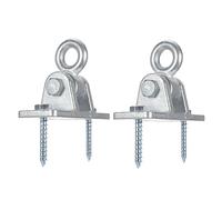 GETAJGHSD 1 Ensemble Crochets de Suspension Robustes pour Balancoires Kit de Fixation Acier Épais pour Intérieur et Extérieur Accessoires de Chaise Suspendue et Hammock