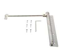 GETAJGHSD 1 Ensemble Ferme-Porte Automatique Réglable à Ressort en Acier Inoxydable Amortisseur de Fermeture, Contrôle de Vitesse et Protection Serrure pour Portes Maison, Hôtel et Bureau