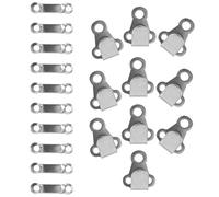 GETAJGHSD 10 ensembles Vintage Metal Sewing Pant Hooks And Eyes Closure For Bras Corsets Skirts And Jeans Clothing Accessories For DIY Crafting