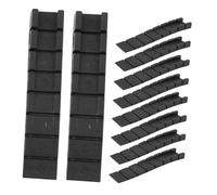 GETAJGHSD 10 pièces Cales de Nivellement Meubles Noir Pads de Stabilisation Réglables pour Tables Chaises Armoires Protection Sol Rayures pour Sols Irréguliers