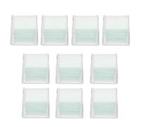 GETAJGHSD 1000 Lamelles de Laboratoire en Verre de Couverture Carré 22x22mm pour Microscope Optique, Protège Spécimens sans Bords, 10 Boîtes pour Étudiants et Observations Scientifiques