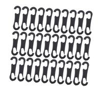 GETAJGHSD 100pièces Crochets Plastique pour Housse De Siège Auto Accessoires De Voiture Clips De Fixation Intérieurs pour Véhicules Automobiles