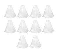 GETAJGHSD 10pc Housses de Protection en Plastique pour Semis, Pare-Soleil Ajustable et Résistance Vent, Utilisées pour Melons et Autres Cultures en Jardin