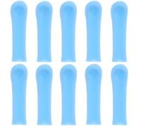 GETAJGHSD 10pcs Manchons en Silicone Doux pour Cuillère à Oreille, Légers et Délicats, Accessoires pour Nettoyer les Oreilles en Toute Sécurité