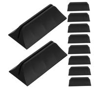 GETAJGHSD 10pièces Clips De Partition De Bureau Plastique Fixations Ajustables pour Écran De Bureau Support De Cloison Stabile pour Aménager Votre Espace De Travail