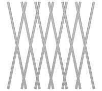 GETAJGHSD 12 Goupilles en Acier Inoxydable pour Blocage Crochet Kit Planche de Blocage 100Mm Fixation Facile pour Passionnés de Tricot et Crochet