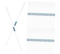 GETAJGHSD 1ensemble Résistances Métalliques à Film Kit De Résistances Avec Tolérance Pour Électroniques Assortiment De Valeurs Ohmiques Pour Expérimentations Électroniques