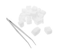 GETAJGHSD 1ensemble Set De Mèches Laine Céramique pour Cheminée De Table avec Recharge De Bioéthanol pour Foyer Extérieur Et Intérieur Accessoires pour Éclairage Facile Et Élégant