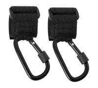 GETAJGHSD 2 pièces Crochets Poussette Antidérapants avec Verrou D Ergonomiques pour Sacs Nursery et Support Robuste pour Poussette Facilitent Transport