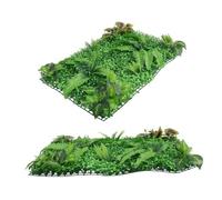 GETAJGHSD 2 pièces Panneaux Végétaux Artificiels pour Décoration Murale Haie Verte Réaliste pour Mariages et Événements pour Intérieur et Extérieur