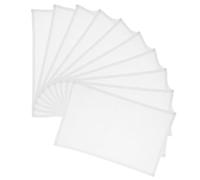 GETAJGHSD 20 Pièces Dossards de Course en Tissu Blanc Léger Structure Antidéchirure, pour Compétitions D'athlétisme et Marathon