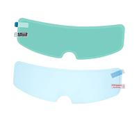 GETAJGHSD 2ensembles Film Anti-buée Et Étanche pour Casque De De Films Universels Conditions Pluvieuses Et Brumeuses