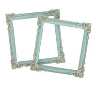GETAJGHSD 2pcs Cadres Décoratifs Mini en Résine Style Vintage Relief, Facile à Nettoyer et Résistant, pour Décorations Quotidiennes et Murs de Galerie