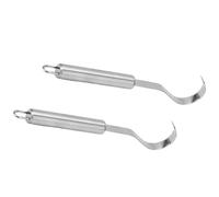 GETAJGHSD 2pièces Râpe à Beurre et Racloir Fromage Acier Inoxydable Outil Cuisine Ergonomique pour Chocolat et Fromage Dur