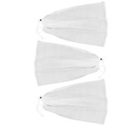 GETAJGHSD 3 Pièces Couverture de Gel pour Plantes D'extérieur, Housse de Protection pour Plantes, Non Tissée, Blanche, à Cordon de Serrage, pour Petits Arbres et Paniers Suspendus, Anti-Gel