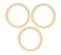 GETAJGHSD 3 Pièces Joint Silicone Étanchéité pour Machine à Café Compatible Anneau Vapeur Lot de Beige Facile à Installer et Adapté Usage Domestique et Professionnel