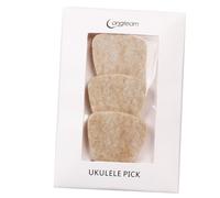 GETAJGHSD 3 pièces Lot de Médiators Feutre de Laine Beige pour Guitare Plectres Pratiques et Durables pour Guitaristes Design Ergonomique Antidérapant