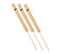 GETAJGHSD 3 pièces Sifflet Oiseau Bambou Instrument Musical et Portable pour Garçon Fille Créatif Éveil Sonore et Nature pour Filles et Garçons