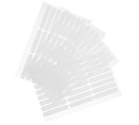 GETAJGHSD 4 feuilles Ruban Autocollant Transparent pour Présentation Ongles Faux Nail Art Salon Manucure et Compact