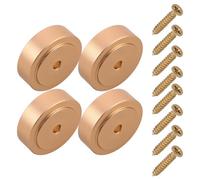GETAJGHSD 4 Pièces Patins Antidérapants Accessoires Pratiques pour Planche à Découper Bois avec Support Stable pour Cuisine Sécurisée