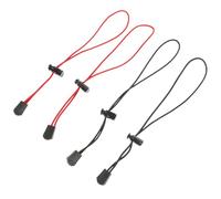 GETAJGHSD 4pcs Boucles de Fixation Extérieures pour Paquet à Dos, Ceintures Élastiques en Corde Oxford, Multi-fonctionnelles et Faciles à Transporter pour Accessoires de Camping