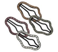 GETAJGHSD 4pcs Pinces à Cheveux Nuage avec Décorations Brillantes pour Femmes et Filles, Design Délicat, Clips Coiffure Antidérapants pour Usage Quotidien et Fêtes