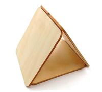 GETAJGHSD 50 pièces Carrés Bois Naturel Non Fini pour Artisanat DIY Décoration Maison Scrapbooking